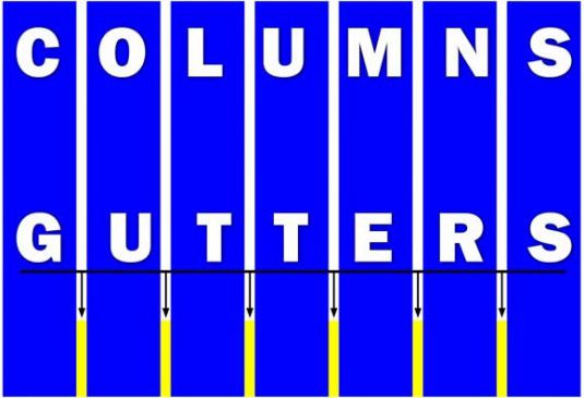Column Gutters