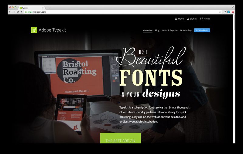 Adobe TypeKit